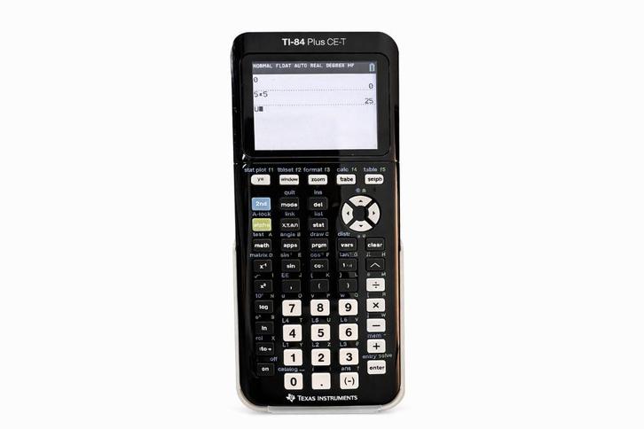 Texas Instruments TI-84 Plus CE-T Python Edition – Zwart, Diversen, Rekenmachines, Zo goed als nieuw, Grafische rekenmachine, Ophalen of Verzenden