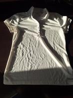 Nieuwe Sjeng poloshirt wit met grijze bies - maat XL, Sport en Fitness, Tennis, Overige merken, L00, Nieuw, Ophalen of Verzenden