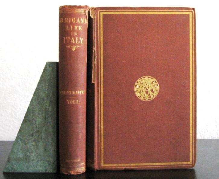 Brigand Life in Italy 1865 Maffei Struikrovers Italië, Antiek en Kunst, Antiek | Boeken en Bijbels, Ophalen of Verzenden