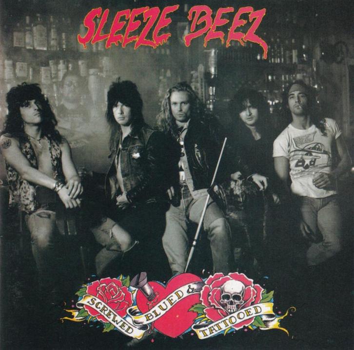 SLEEZE BEEZ - screwed blued & tattooed CD, Cd's en Dvd's, Cd's | Hardrock en Metal, Gebruikt, Ophalen of Verzenden
