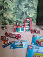 Brandweer kazerne autos en boten van lego, Ophalen of Verzenden