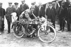 Rudge factory racer Green 1913 French GP foto, Verzenden, Foto, Nieuw, Voor 1940