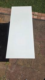 4x Witte wandplanken + rails & dragers (gratis), Ophalen, Nieuw
