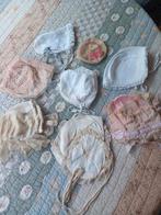 8 oude / antieke poppenmutsje, Ophalen of Verzenden