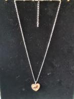 Zilverkleurige ketting met paard, Sieraden, Tassen en Uiterlijk, Kettingen, Nieuw, Overige materialen, Ophalen of Verzenden, Verstelbaar