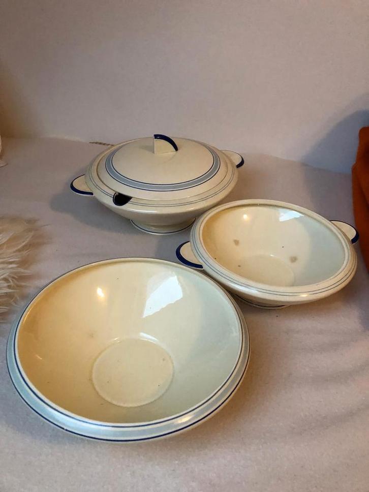 Societe Ceramique  Serveerschaal Set, Huis en Inrichting, Keuken | Servies, Gebruikt, Schaal of Schalen, Overige stijlen, Keramiek