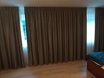 Prachtige verduisterende gordijnen voor grote kamer, Ophalen, 200 cm of meer, Bruin, Zo goed als nieuw