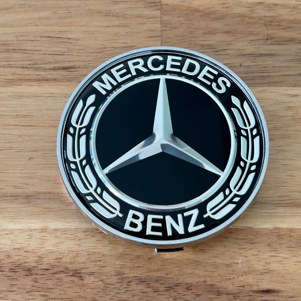 Mercedes Naafdoppen. 4 kleuren 68mm. Set= 13€, Auto diversen, Wieldoppen, Nieuw, Ophalen of Verzenden