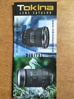 Tokina Objectieven Brochure €2,50, Ophalen of Verzenden, Zo goed als nieuw