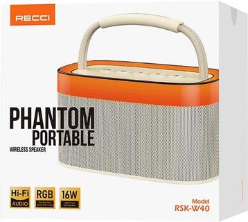 Recci Phantom RSK-W40 - Portable Wireless Speaker *Sealed* beschikbaar voor biedingen