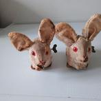 Antieke konijntjes 25 cm lang, Antiek en Kunst, Antiek | Speelgoed, Ophalen of Verzenden