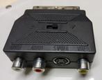 Partij 50 stuks: Scart adapters 3x rca en S-video NIEUW, Ophalen of Verzenden, Nieuw, Minder dan 2 meter, Scartkabel