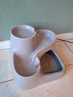Miaustore keramische drinkfontein, Dieren en Toebehoren, Kattenvoerbakken en Drinkbakken, Ophalen, Zo goed als nieuw