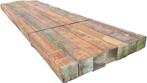 7 Hardhouten palen / balken 15x15 cm/ 4.00 m lang - nr: HB5