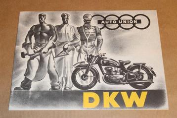 Zeldzame catalogus - DKW motoren - 1939 beschikbaar voor biedingen
