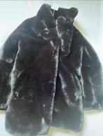Zachte Jas Fluffy Look, Kleding | Dames, Jassen | Winter, Zwart, Nieuw, Maat 36 (S), Bershka