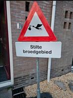 Geboortebord verkeersbord met voet, Kinderen en Baby's, Kraamcadeaus en Geboorteborden, Ophalen, Nieuw, Geboortebord