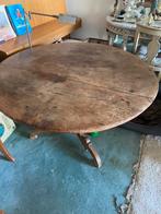 Antieke ronde broodtafel - om op te knappen, Ophalen of Verzenden