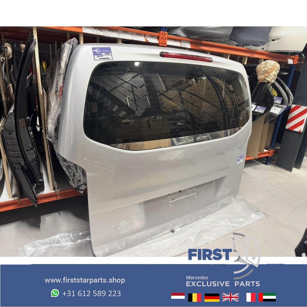 W447 VITO TOURER / V KLASSE VIP ACHTERKLEP DEUR ZILVERGRIJS, Gebruikt, Ophalen of Verzenden, Achter, -