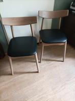 Scandinavische stoelen - set van 2, Ophalen, Twee, Zwart, Zo goed als nieuw