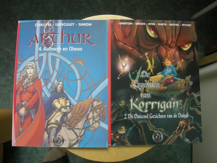 2 Schitterend getekende albums : Arthur / Korrigan nieuwst., Boeken, Stripboeken, Nieuw, Meerdere stripboeken, Ophalen of Verzenden