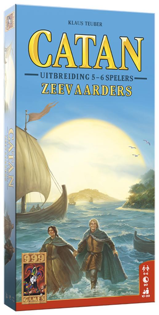 Catan Uitbreiding Zeevaarders 5/6 Spelers 999 Games Bordspel, Hobby en Vrije tijd, Gezelschapsspellen | Bordspellen, Nieuw, Een of twee spelers