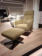 Showroommodel Montel fauteuil Bliss, Huis en Inrichting, Fauteuils, Ophalen, Nieuw, Stof