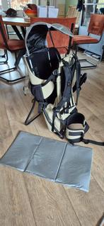 Rugdrager met verschoonmat, zonne- en regenklep, Ophalen, Gebruikt, Rug, Overige typen