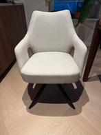 2x De Bommel Carita Draaibare Armstoelen - Barrel Crème, Huis en Inrichting, Stoelen, Ophalen, Twee, Overige kleuren, Nieuw
