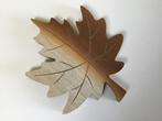 ONDERZETTER VAN HOUT HERFSTBLAD, Ophalen of Verzenden, Nieuw