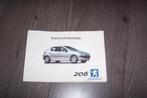 Gebruikershandleiding voor PEUGEOT 206   1998/2006, Ophalen of Verzenden