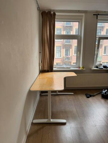 Ikea Bekant 160x110 Eik Hoekbureau - afbeelding 3