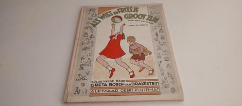 Vertel en prentenboek Als WIES en FRITSJE groot zijn, Boeken, Prentenboeken en Plaatjesalbums, Gelezen, Prentenboek, Ophalen of Verzenden