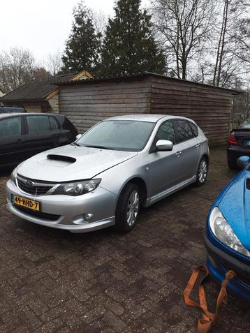 alle plaatwerk subaru impreza 2008 tot 2013 zwart wit grijs 