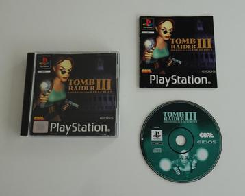 Tomb Raider 3 compleet voor Sony PlayStation beschikbaar voor biedingen