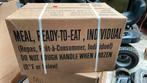 2x MRE rantsoen box - doos A en B - THT 04/2028, Ophalen of Verzenden, Landmacht, Amerika, Overige typen