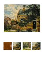 Schilderij Hans Hendriks, Antiek en Kunst, Kunst | Schilderijen | Klassiek, Ophalen of Verzenden