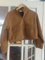 Bruine Crop Top met Rits - Maat S, Bruin, Giorgio, Ophalen of Verzenden, Zo goed als nieuw