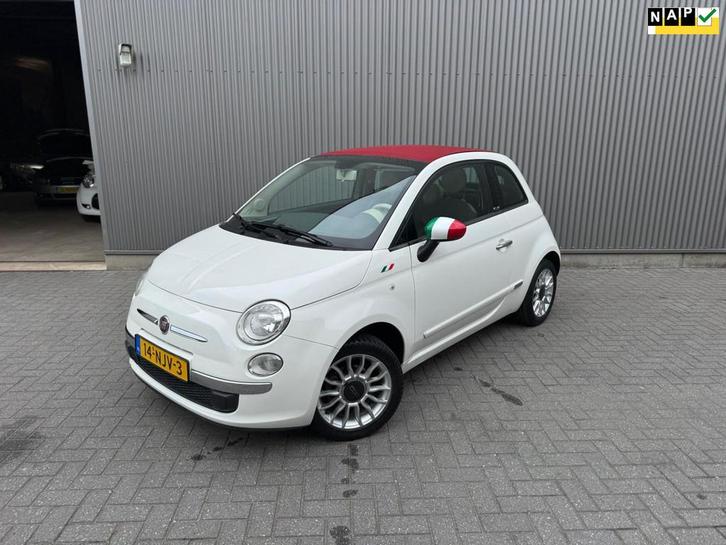 Fiat 500 C 1.2 Lounge Automaat|PDC|Airco|NAP, Auto's, Fiat, Bedrijf, Te koop, 500C, ABS, Airbags, Airconditioning, Centrale vergrendeling