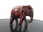mooi zwaar olifant beeldje uit massief resin 15/12 cm, Antiek en Kunst, Ophalen of Verzenden