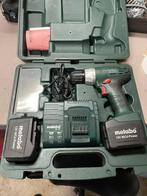 Boormachine / accuboormachine / Metabo, Doe-het-zelf en Verbouw, Gereedschap | Boormachines, Ophalen, Gebruikt, Variabele snelheid