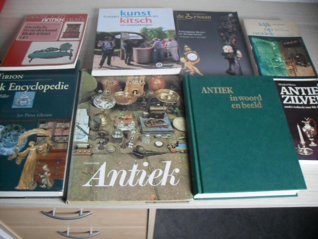 partij kunst en antiek boeken, Ophalen of Verzenden
