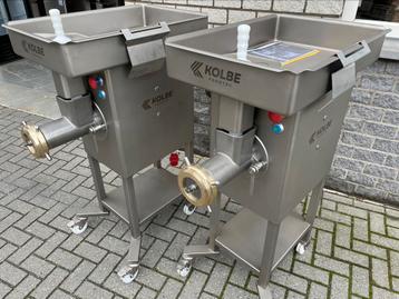 Slagerij gehaktmolen mengmachine stopbus lintzaag snijtafel  beschikbaar voor biedingen
