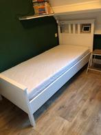 Ikea Hemnes Eenpersoonsbed, Huis en Inrichting, 90 cm, Eenpersoons, Wit, Zo goed als nieuw