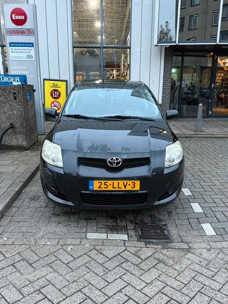 Toyota Auris 1.6 16V Vvt-i 5DR Terra MMT 2007 Zwart, Auto's, Toyota, Particulier, Benzine, C, Hatchback, Automaat, Geïmporteerd