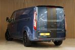 Ford Transit Custom 310 2.0 TDCI 170 PK AUT L2H1 Sport | BPM, Auto's, Bestelauto's, Gebruikt, 4 cilinders, Blauw, Bedrijf