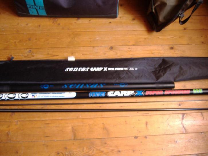 sensas carp x 10meter, Watersport en Boten, Hengelsport | Witvissen, Nieuw, Vaste hengel, Ophalen