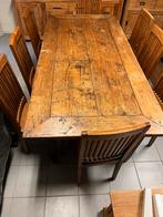 Eettafel van teak, Gebruikt, 200 cm of meer, Vijf personen of meer, Rechthoekig