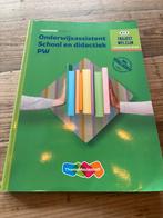 Onderwijsassistent School en didactiek PW - MBO Niveau 4, Boeken, Ophalen of Verzenden, Zo goed als nieuw, MBO