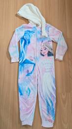 Onesie Frozen 2 Elsa met waterpaard, zachte fleece, maat 134, Disney, Nacht- of Onderkleding, Meisje, Ophalen of Verzenden